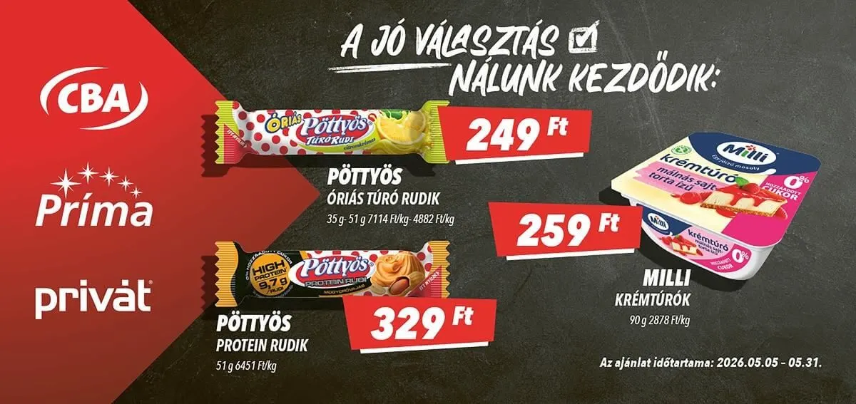 Katalógus Príma legfrissebb ajánlatai május 1.-tól május 31.-ig 2026. - Oldal 1