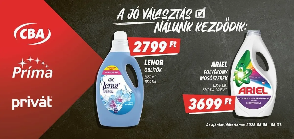 Katalógus Príma legfrissebb ajánlatai május 1.-tól május 31.-ig 2026. - Oldal 4