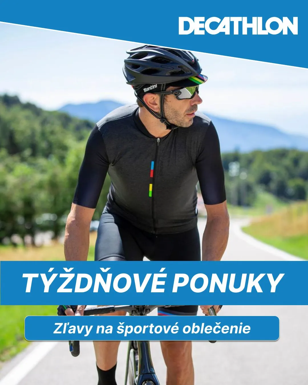 Leták: Decathlon - Zľavy na športové oblečenie od 15. októbra do 20. októbra 2023 - Prehľad Stránky 1