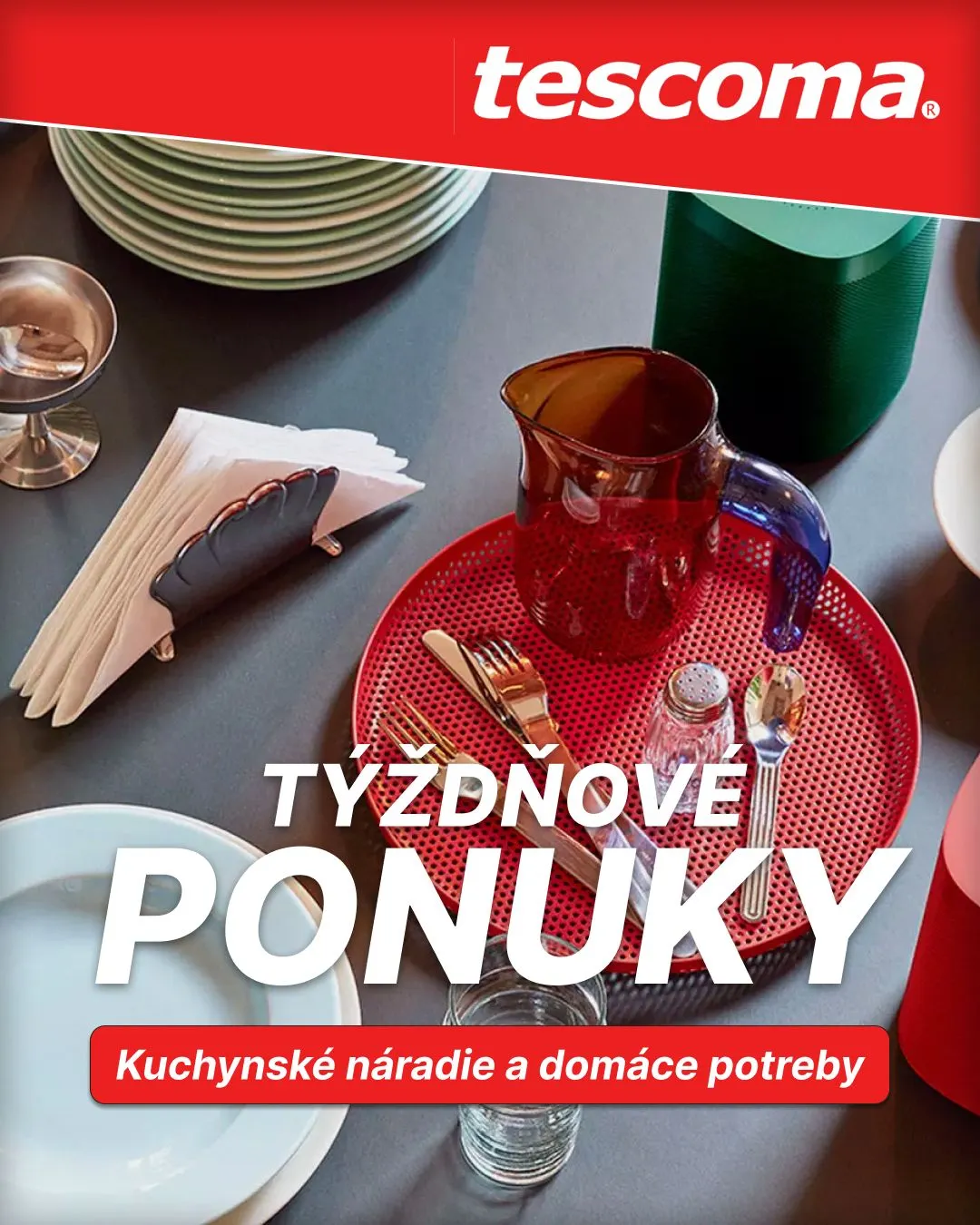 Leták: Tescoma - Kuchynské náradie a domáce potreby od 21. októbra do 26. októbra 2023 - Prehľad Stránky