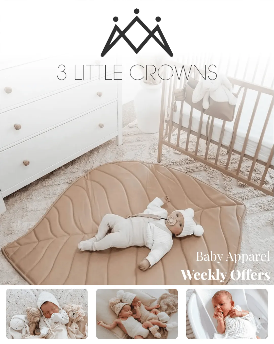 3 Little Crowns offers - kids - 1 August 6 August 2024