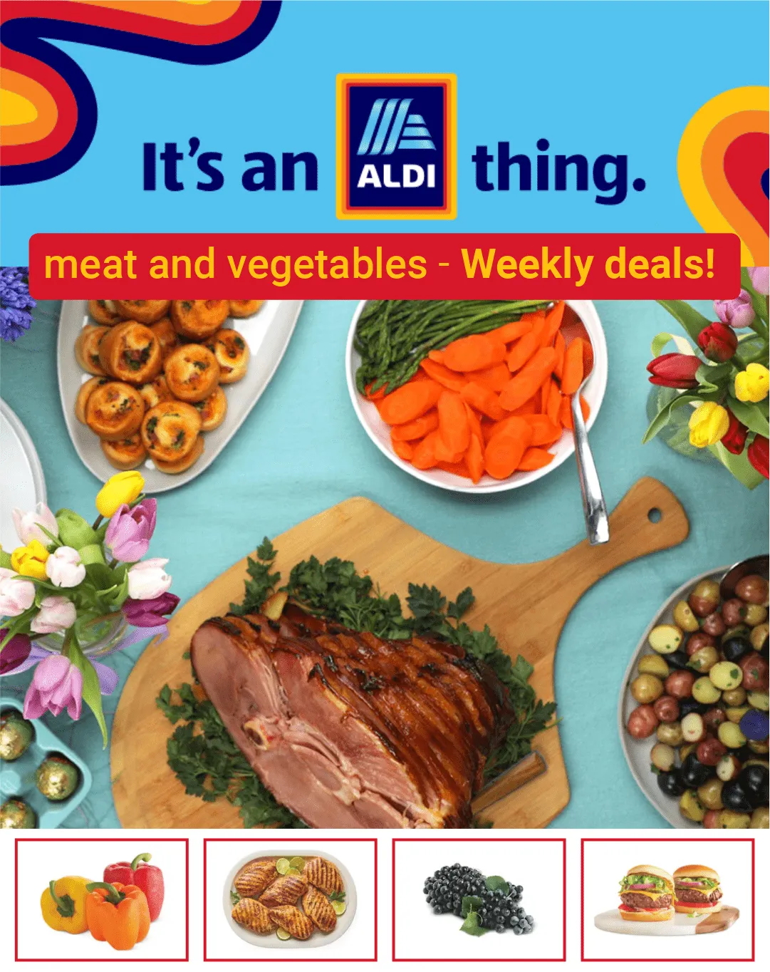 Weekly ad ALDI Fresh Meat & Seafood Deals from December 31 to January 15 2026 - Page 1