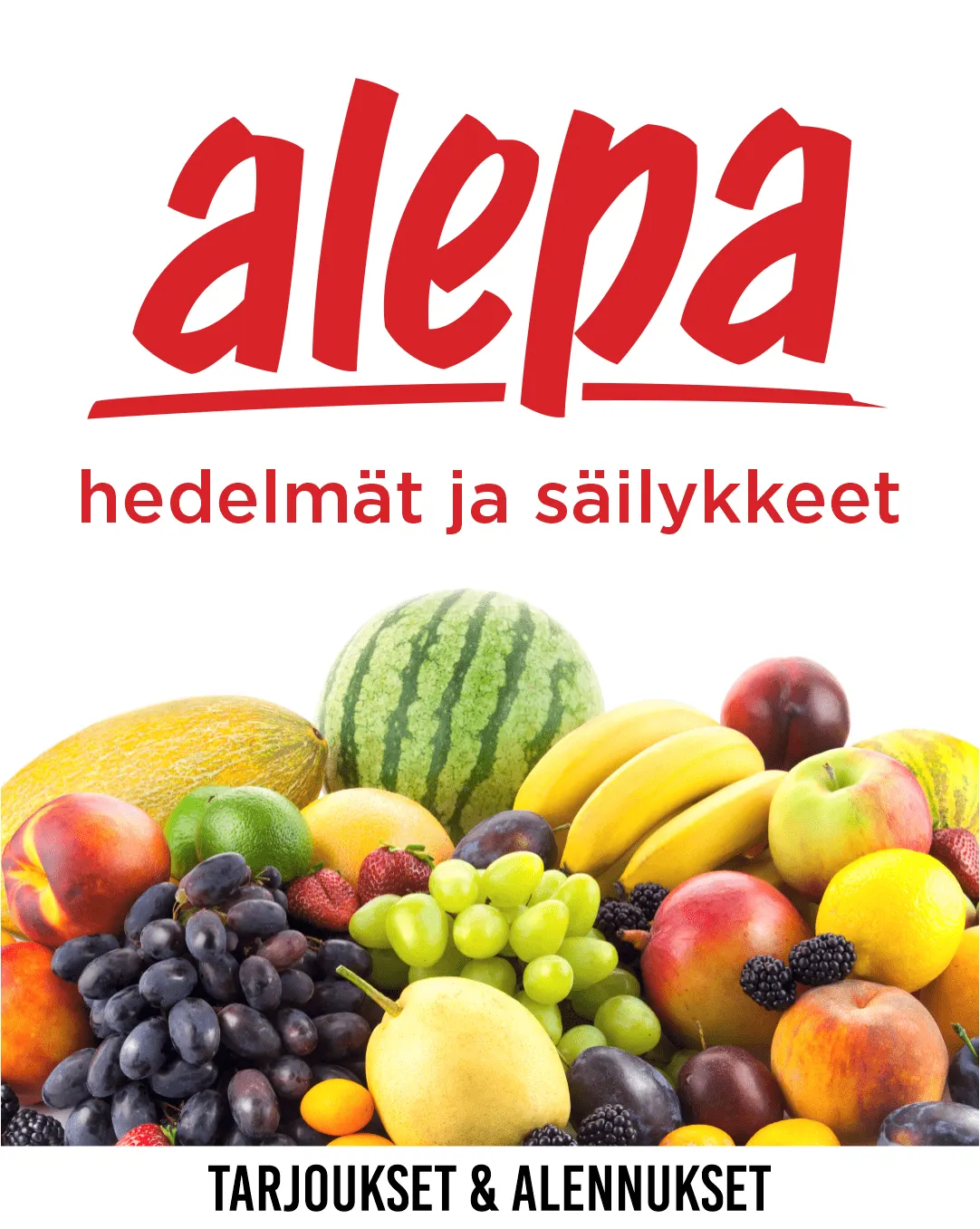 Alepa tarjoukset Hedelmät & Säilykkeet voimassa alkaen 20. marraskuuta - 5. joulukuuta 2025 - Tarjouslehti sivu 
