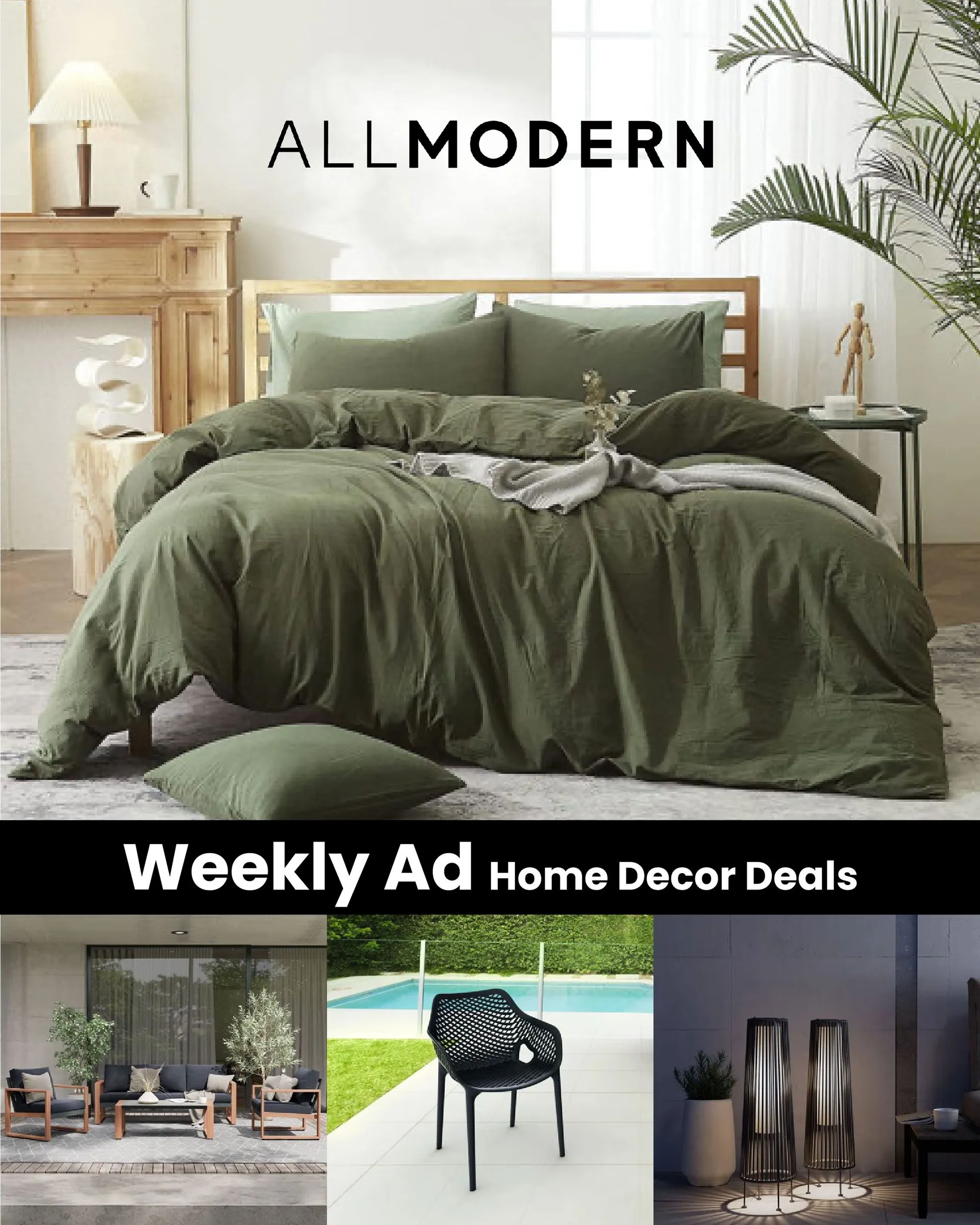 Weekly ad AllModern Home Decor Deals from September 2 to September 17 2025 - Page 1