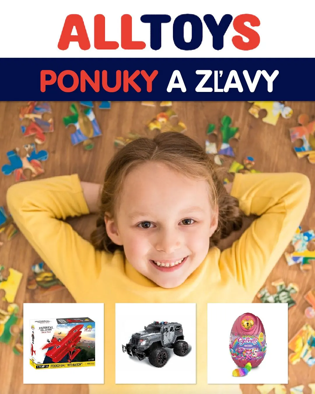 Leták: Alltoys - Deti od 26. decembra do 31. decembra 2023 - Prehľad Stránky
