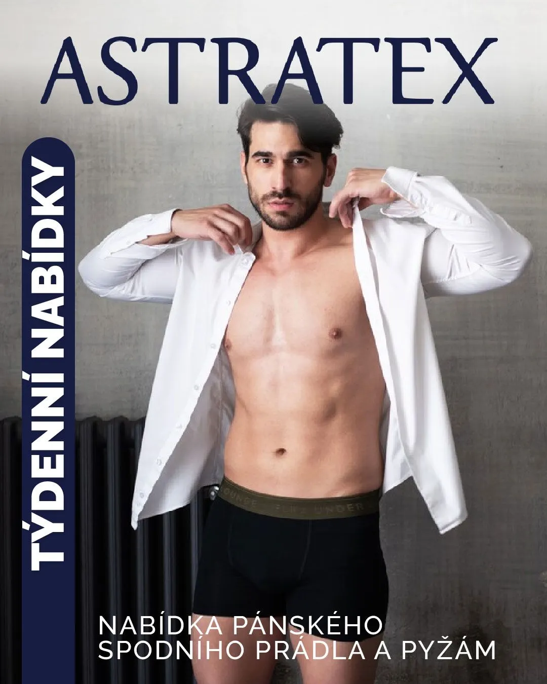 Nabídka pánského spodního prádla a pyžám. - 11. června 16. června 2024