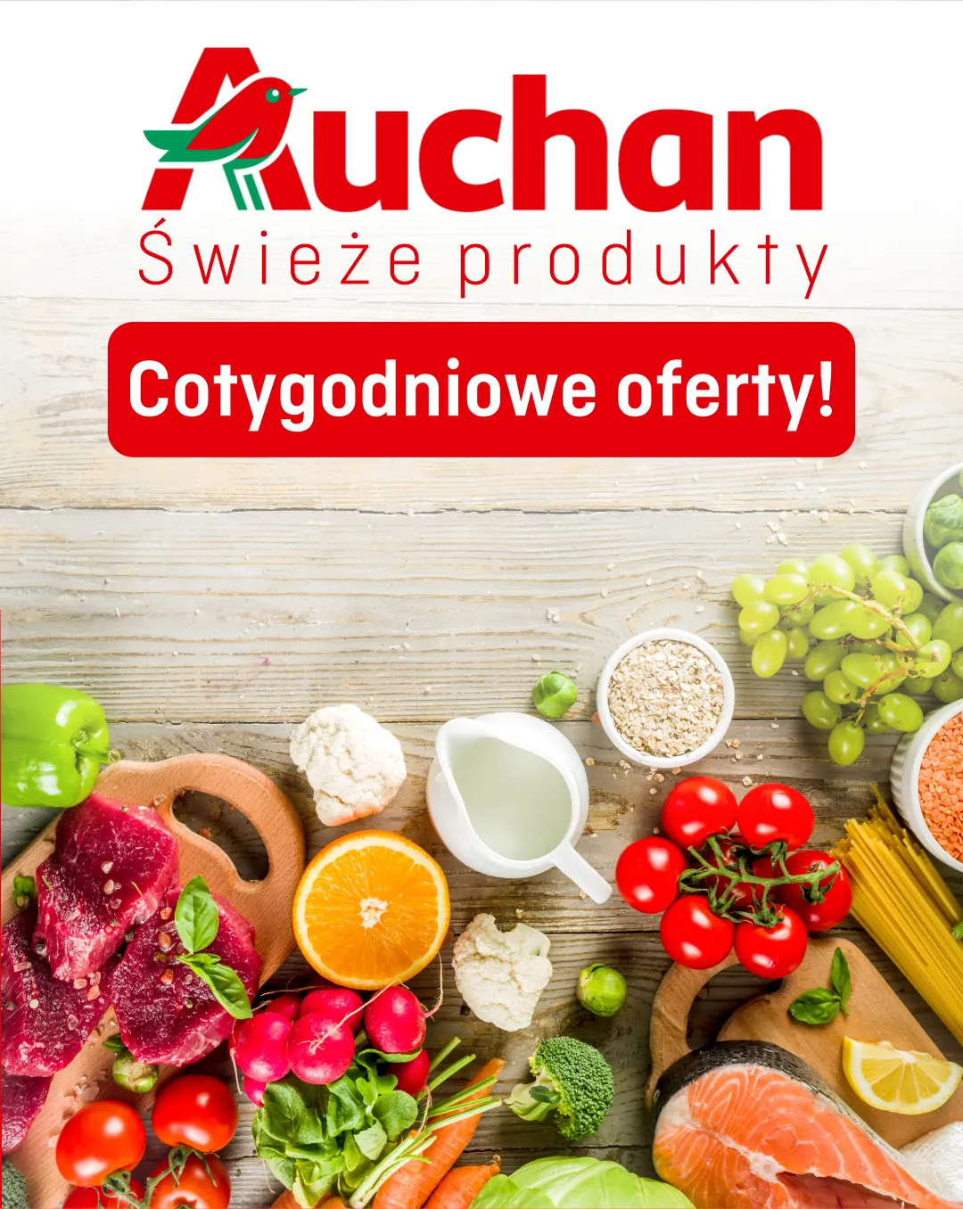 Gazetka Auchan promocje swieze od 6 grudnia do 14 grudnia 2024 - Strona 