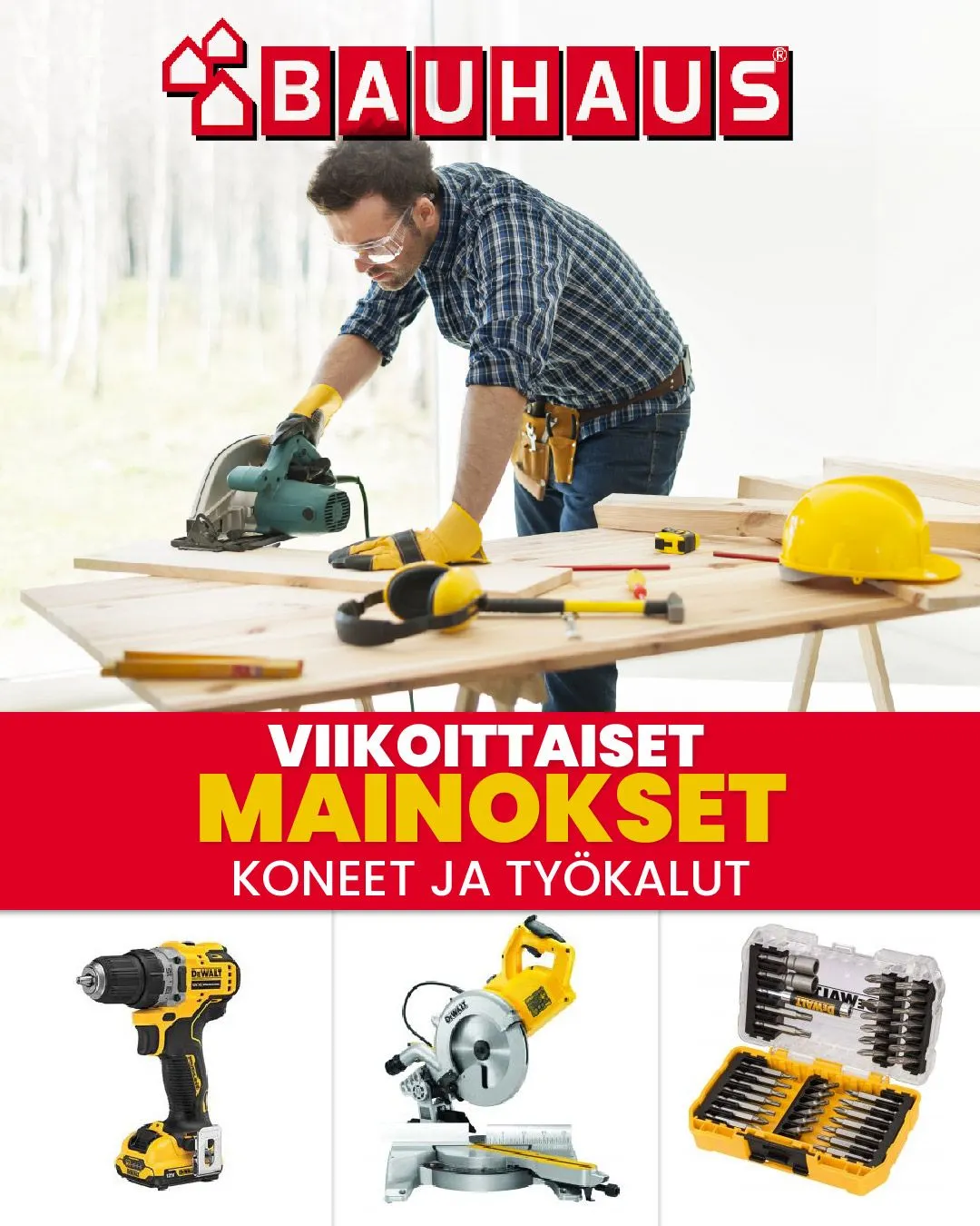 Bauhaus tarjoukset Koonet & Työkalut voimassa alkaen 23. marraskuuta - 8. joulukuuta 2025 - Tarjouslehti sivu 