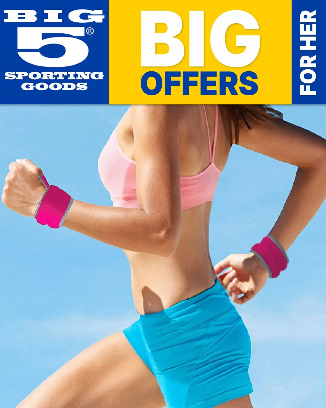 Weekly ad Big 5 Women's Shoes & Sportswear Deals from October 1 to October 6 2024 - Page 1