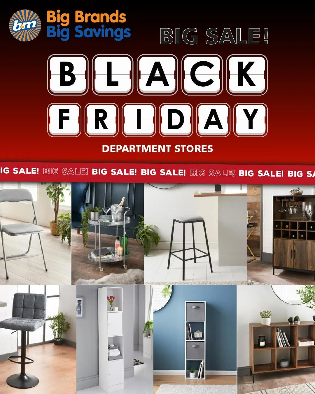 B&M STORES - Department Stores from 22 November to 27 November 2023 - Catalogue Page 1