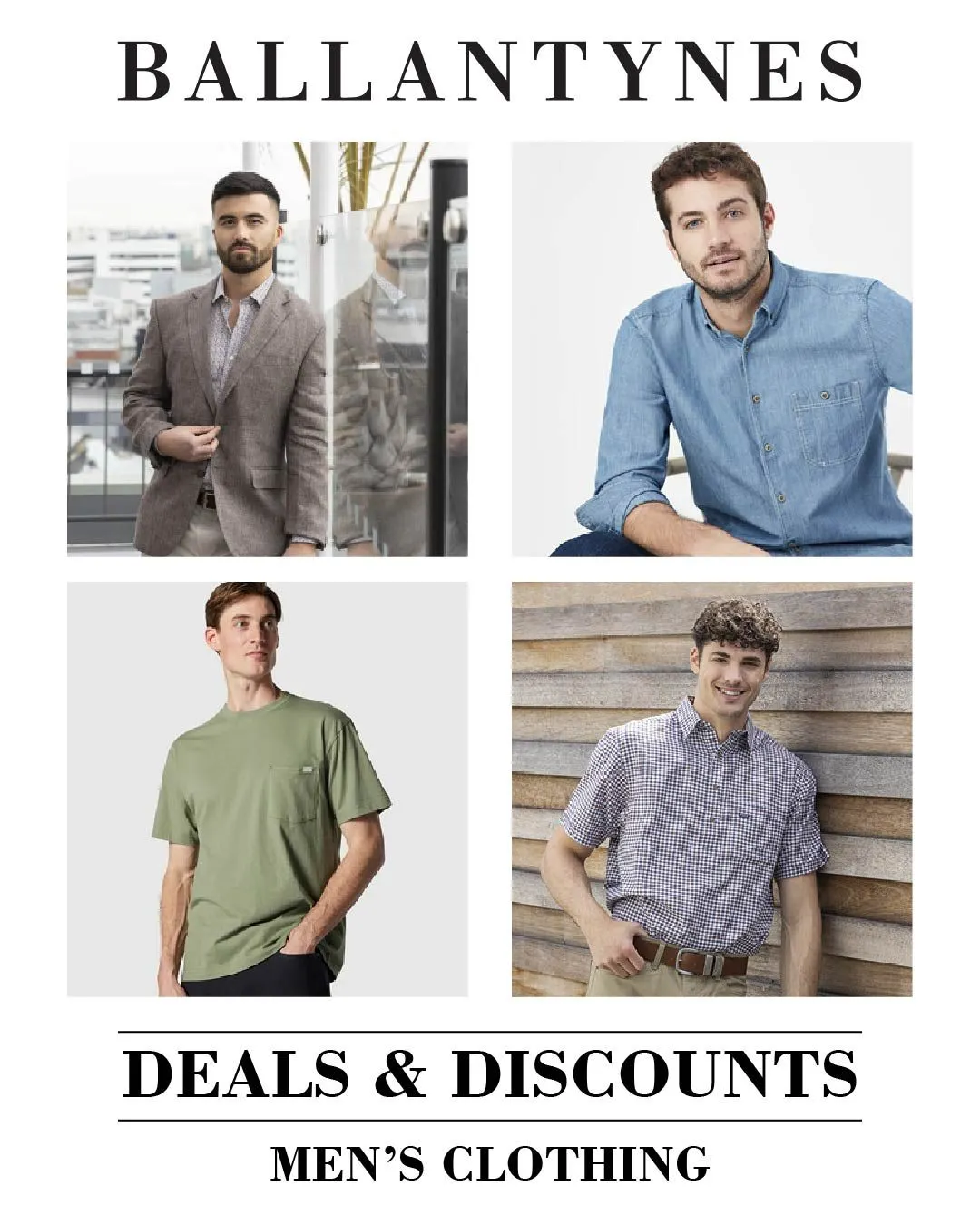 Ballantynes - Men from 10 February to 15 February 2024 - Catalogue Page