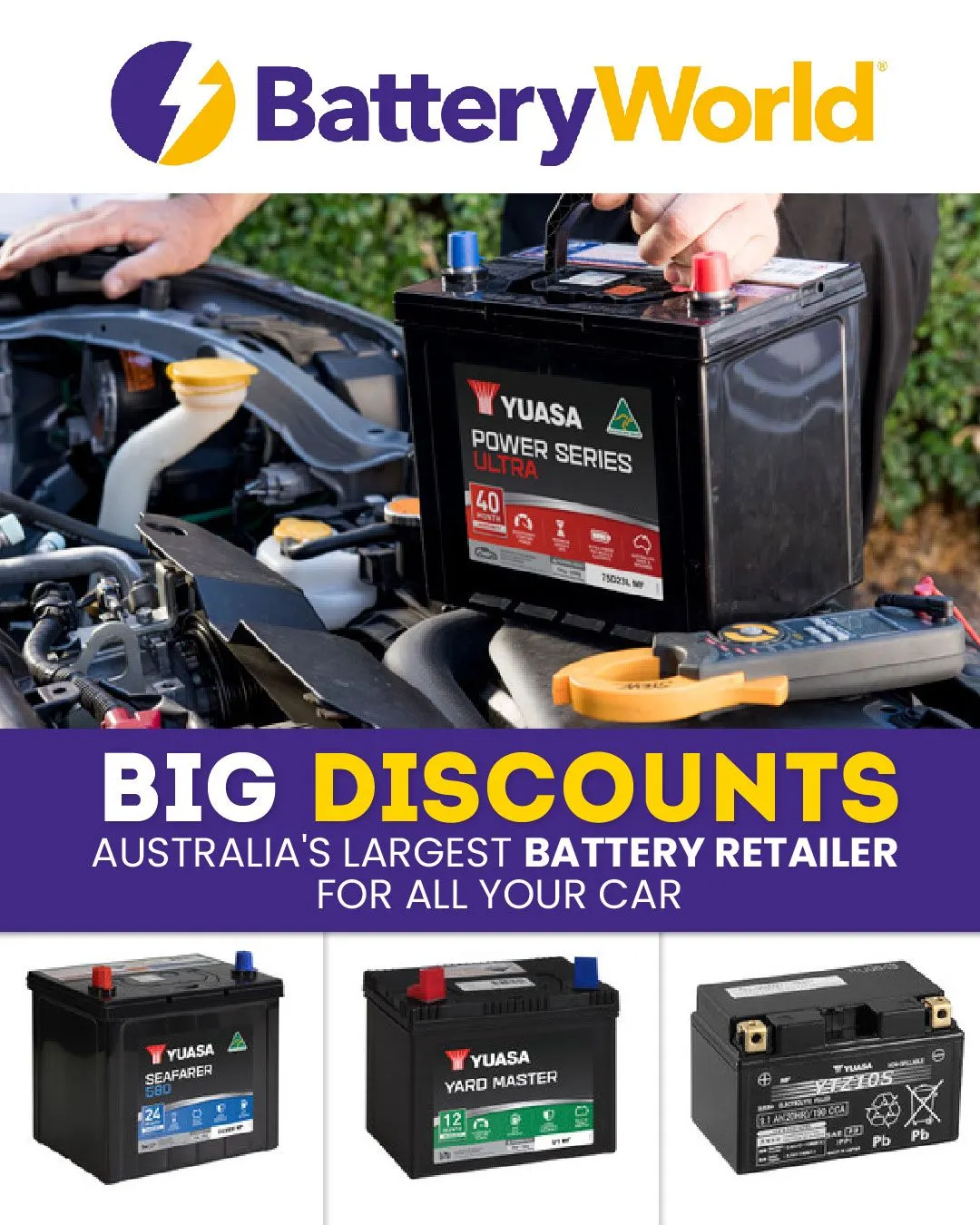 Battery World - battery - Catalogue valid from 27 March to 1 April 2024 - page