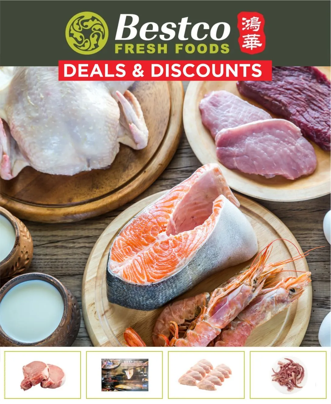 Offers on meat and fish. from May 18 to May 23 2024 - flyer page 