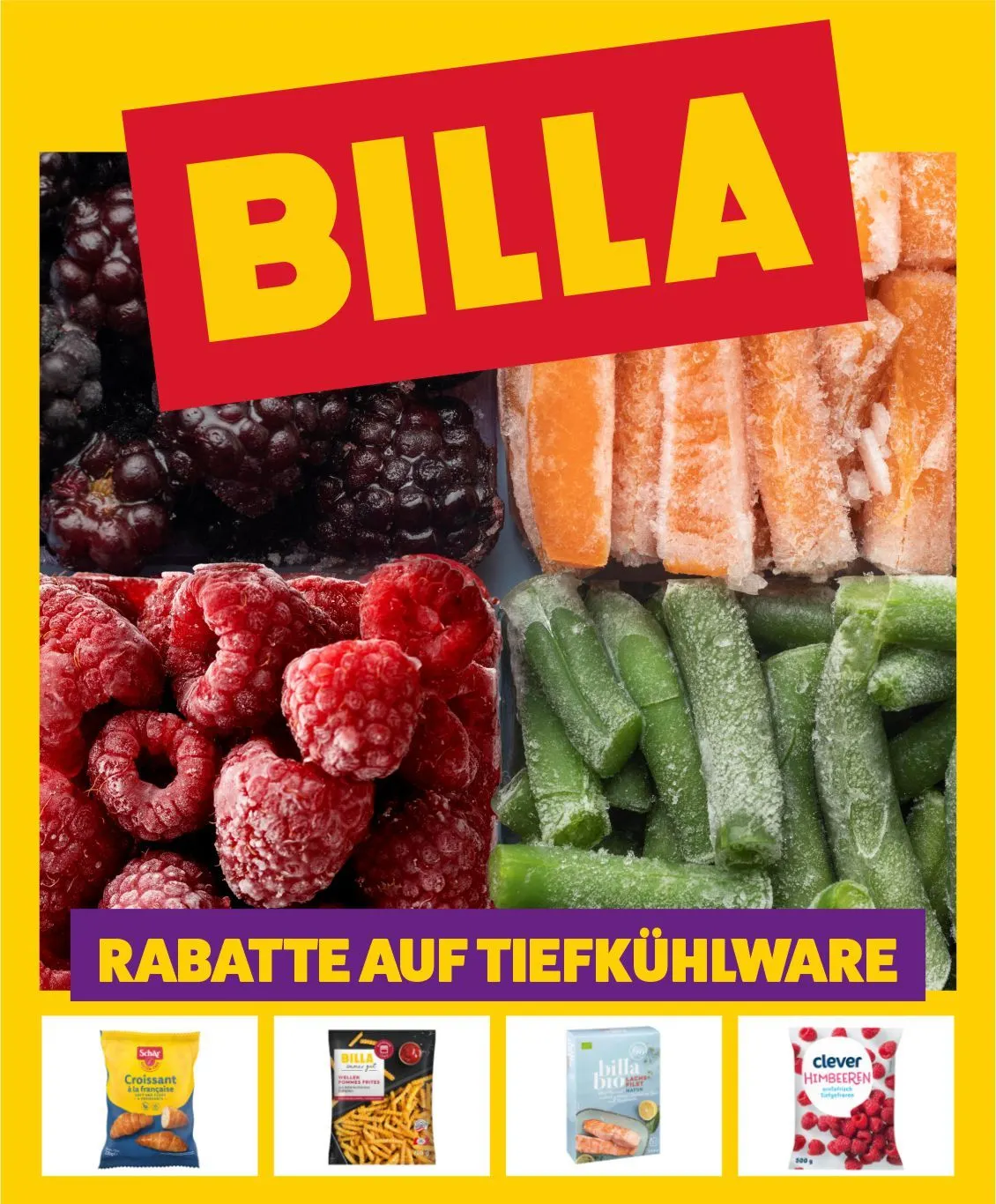 Billa Tiefkühlkost Angebote - 15. November 30. November 2025