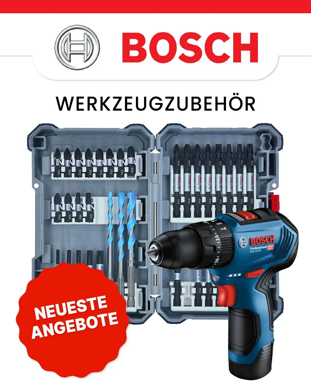 Angebote für Werkzeugzubehör von 13. März bis 18. März 2024 - Flugblätt seite  