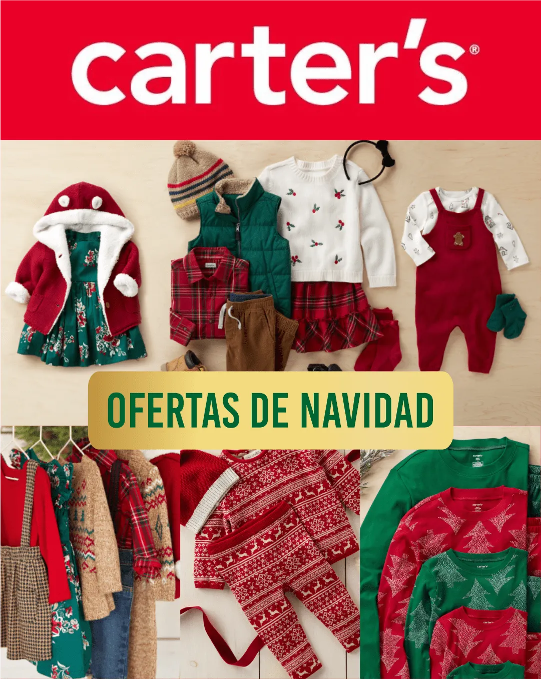 Catálogo de Carter's - Promociones navideñas 1 de diciembre al 6 de diciembre 2023 - Pagina 