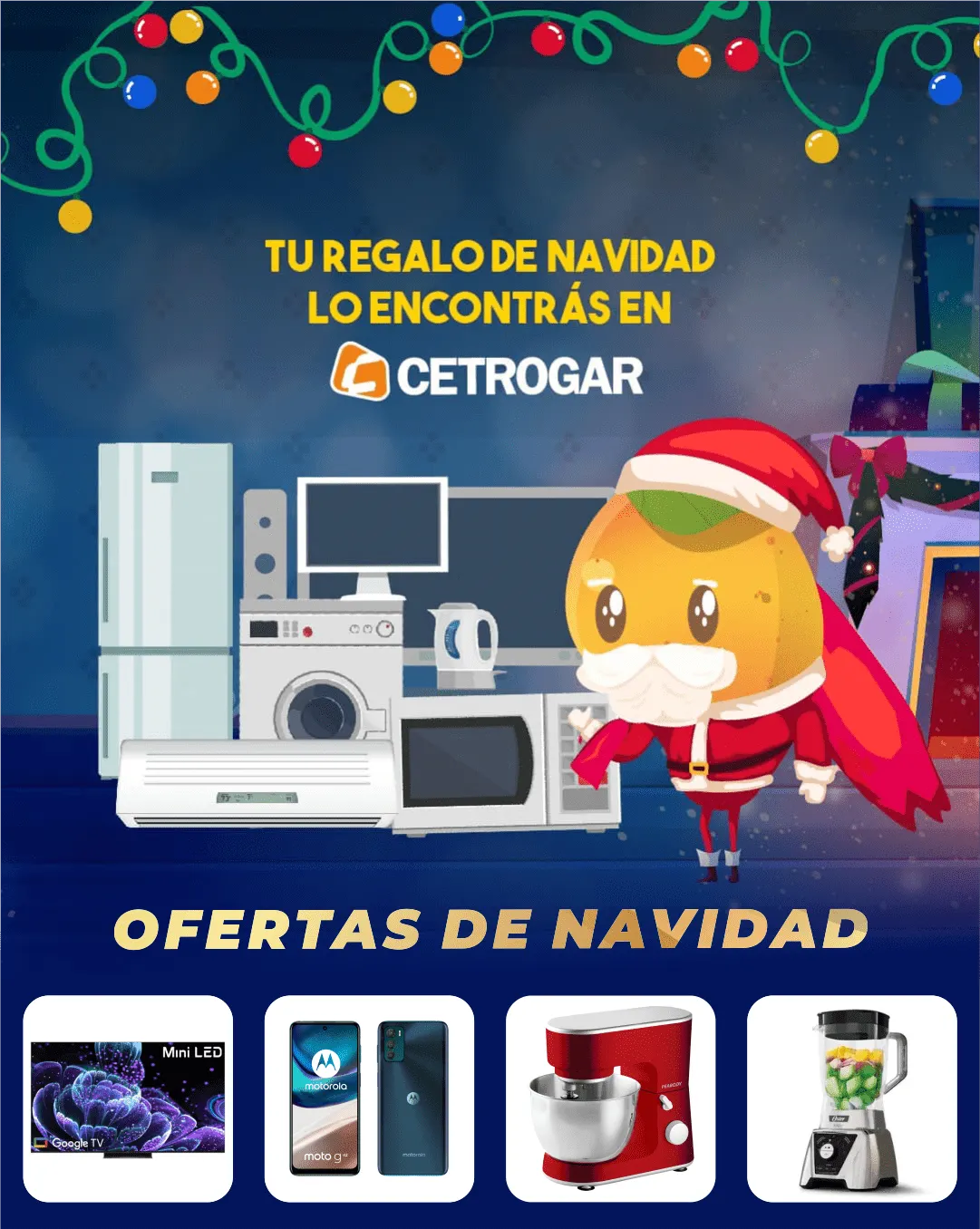 Ofertas de Cetrogar - ¡Promociones Navideñas! 6 de diciembre al 11 de diciembre 2023 - Página 1 del catálogo