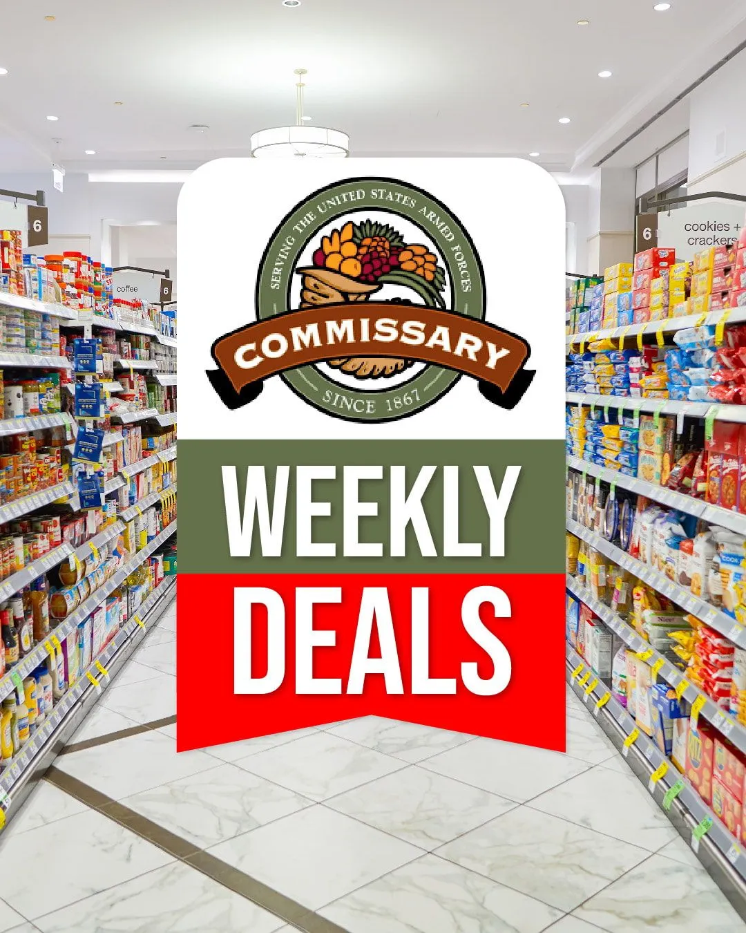 Weekly ad Commissary Supermarket Products Deals from October 31 to November 8 2024 - Page 1