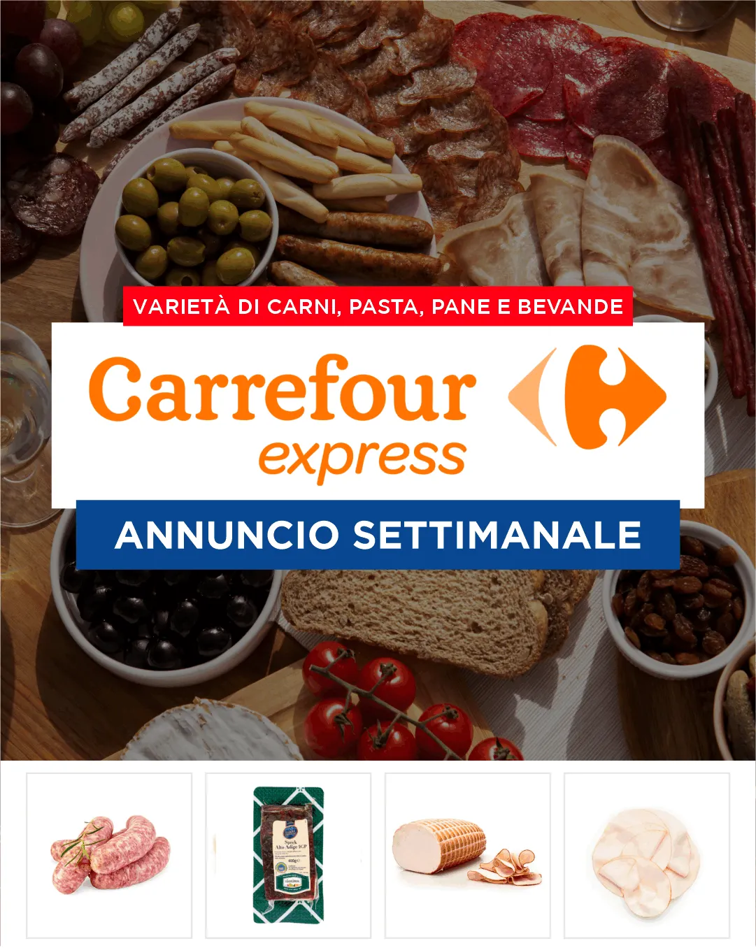 Carrefour Express - Supermercati da 23 novembre a 28 novembre di 2023 - Pagina del volantino 1