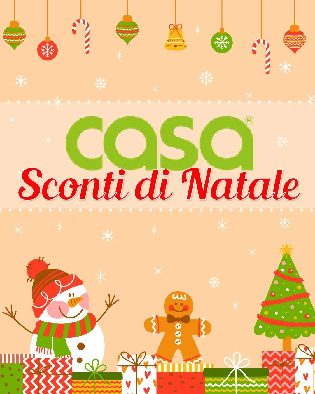CASA - Offerte di Natale da 8 dicembre a 13 dicembre di 2023 - Pagina del volantino 1