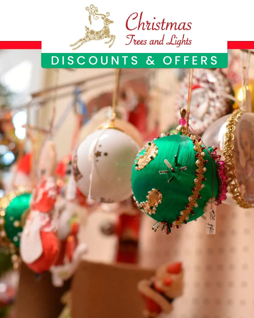 Christmas Trees & Lights - Christmas Decorations from 5 November to 10 November 2023 - Catalogue Page 