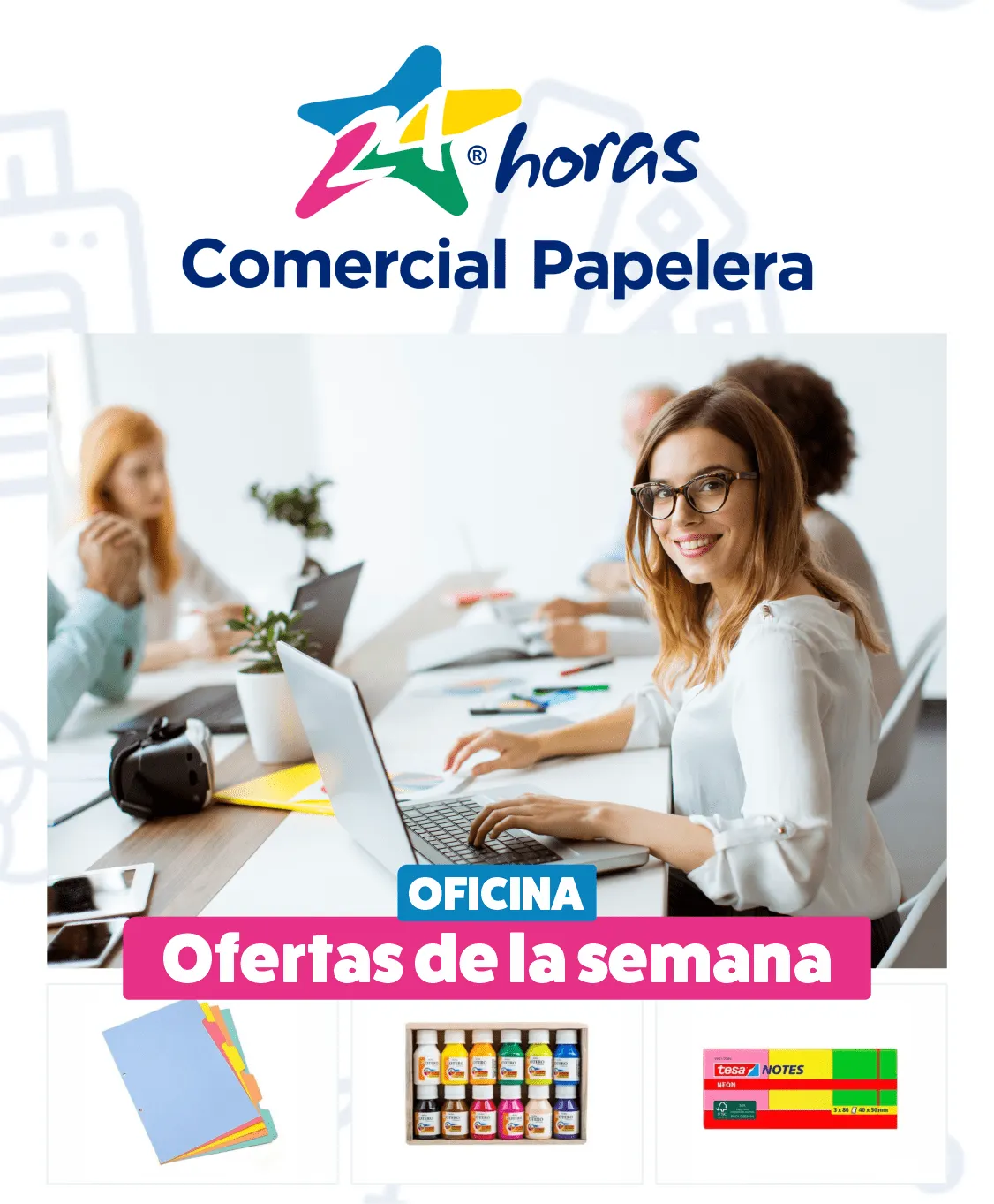 Catalogo de Comercial Papelera ofertas oficina 3 de julio al 8 de julio 2024 - Pag