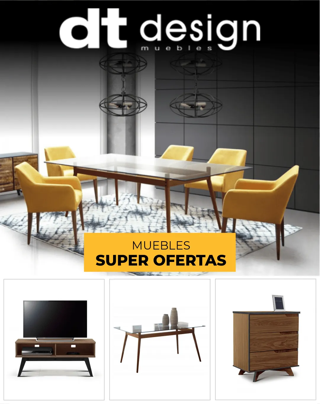 Catálogo de DT Design Muebles ofertas en muebles 11 de enero al 26 de enero 2025 - Pagina 1
