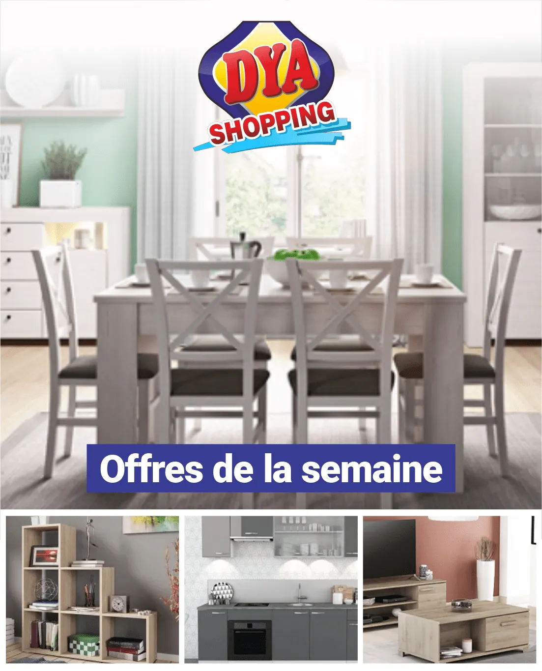 DYA Shopping Offres: Mobilier du 13 juillet au 18 juillet 2024 - Catalogue page