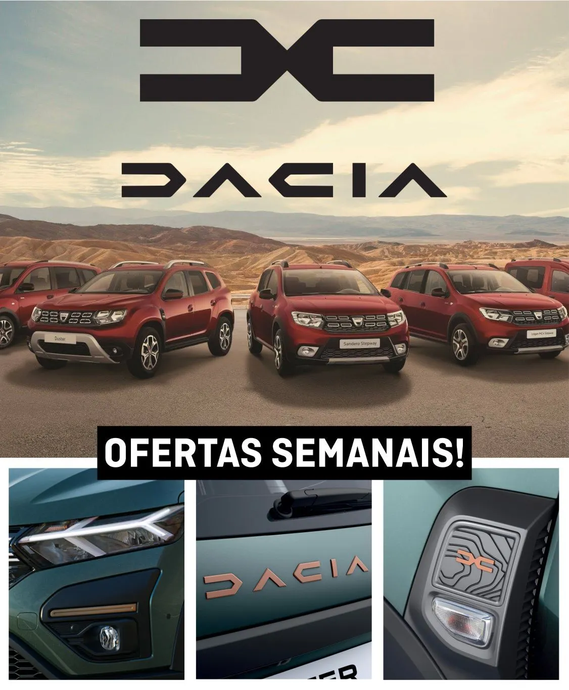 Folheto Dacia Promoções Carros de 30 de novembro até 15 de dezembro 2025 - Pagina 