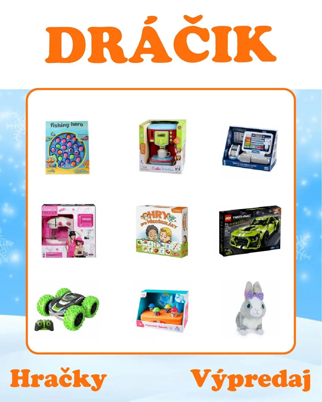 Leták: Drácik - Toys od 27. decembra do 1. januára 2024 - Prehľad Stránky