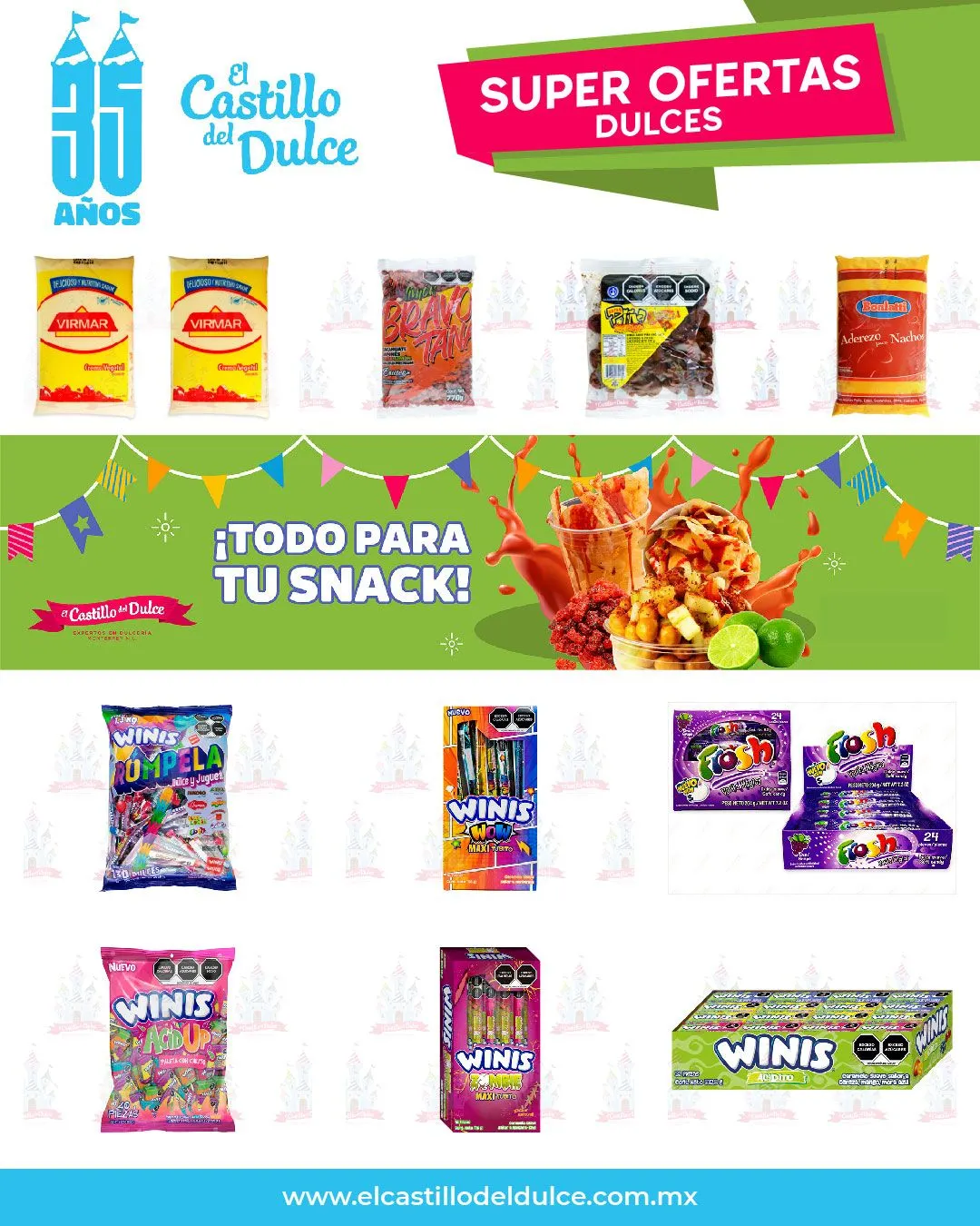 Catálogo de El Castillo del Dulce 10 de septiembre al 15 de septiembre 2023 - Pagina 1