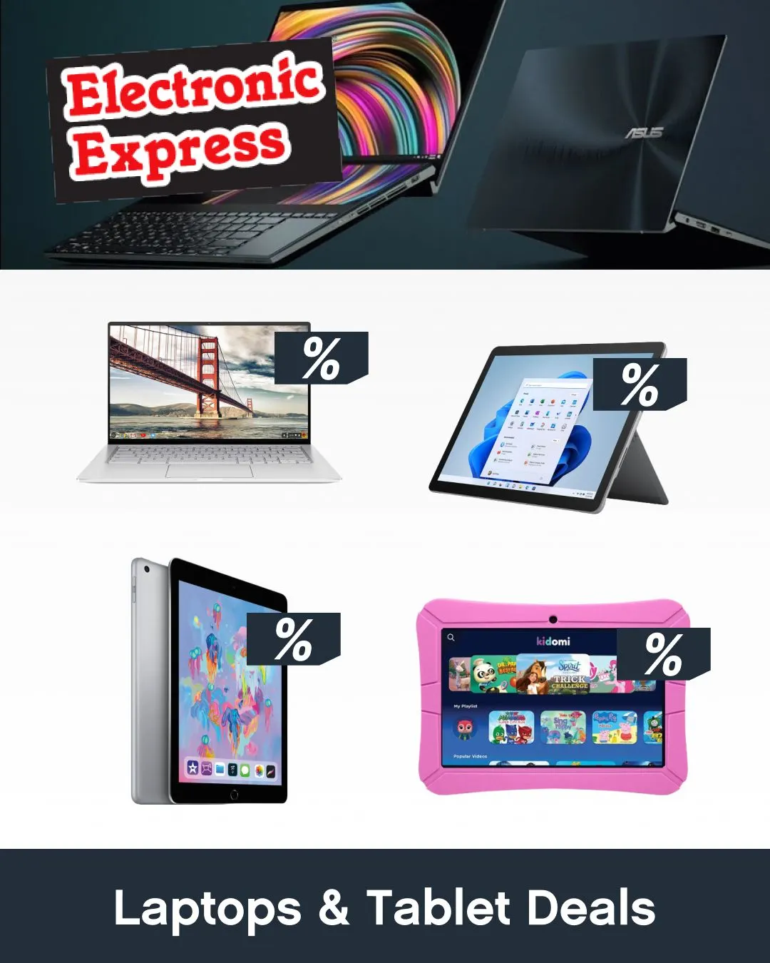 Weekly ad Electronic Express Deals from November 23 to December 1 2024 - Page 1
