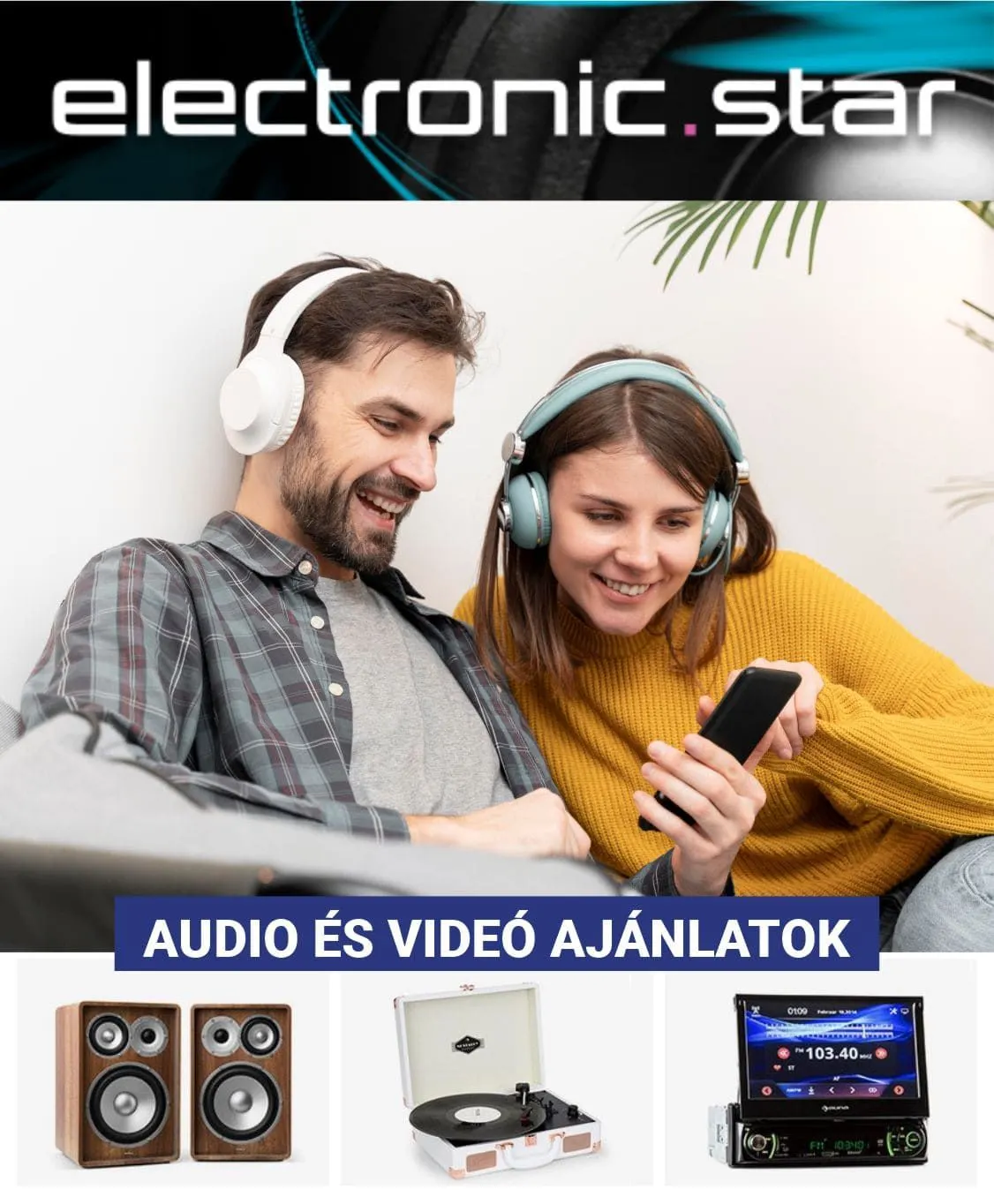 Katalógus Audio és videó ajánlatok március 15.-tól március 20.-ig 2024. - Oldal 