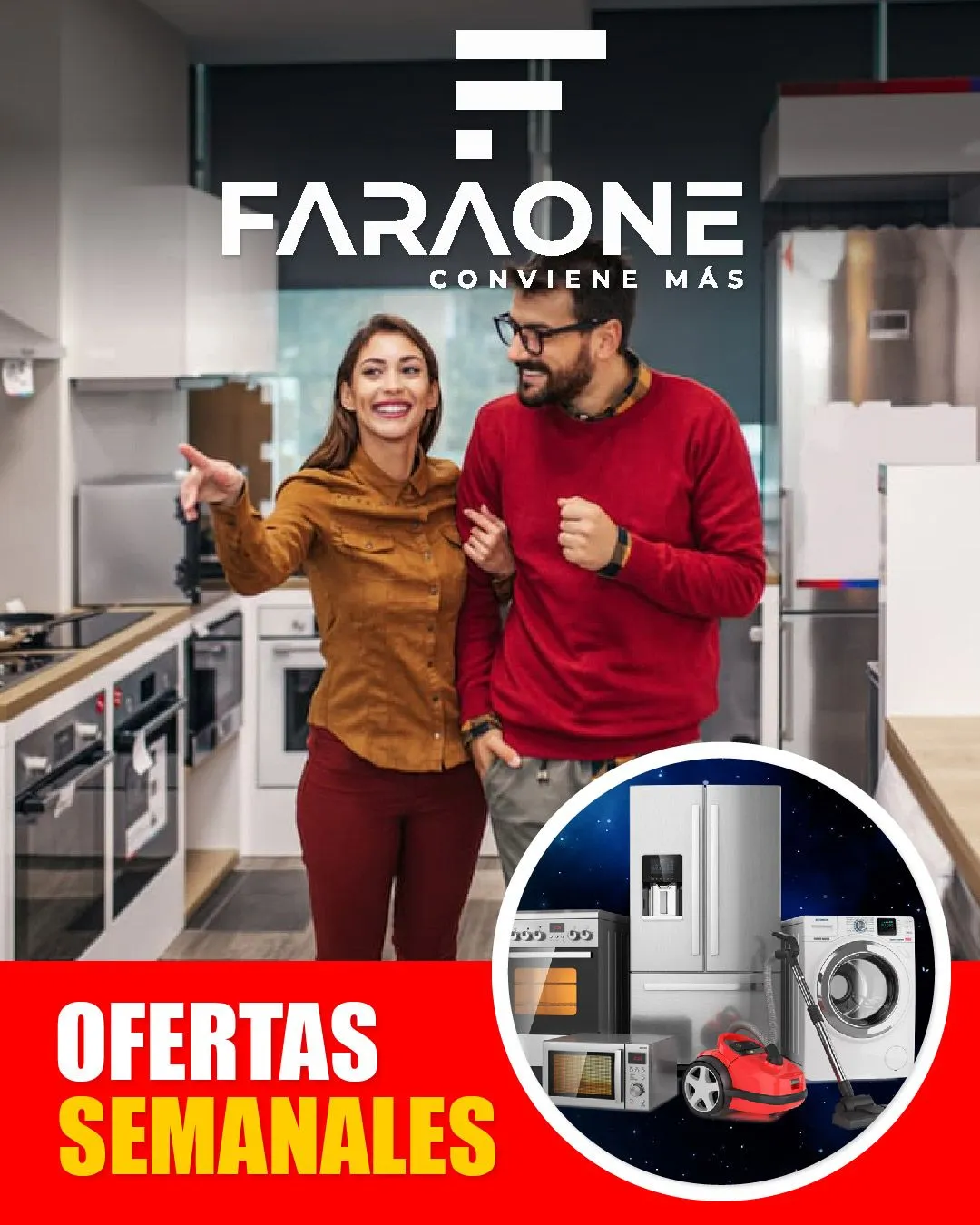 Ofertas de Faraone - Electrodomésticos 30 de noviembre al 5 de diciembre 2023 - Página del catálogo