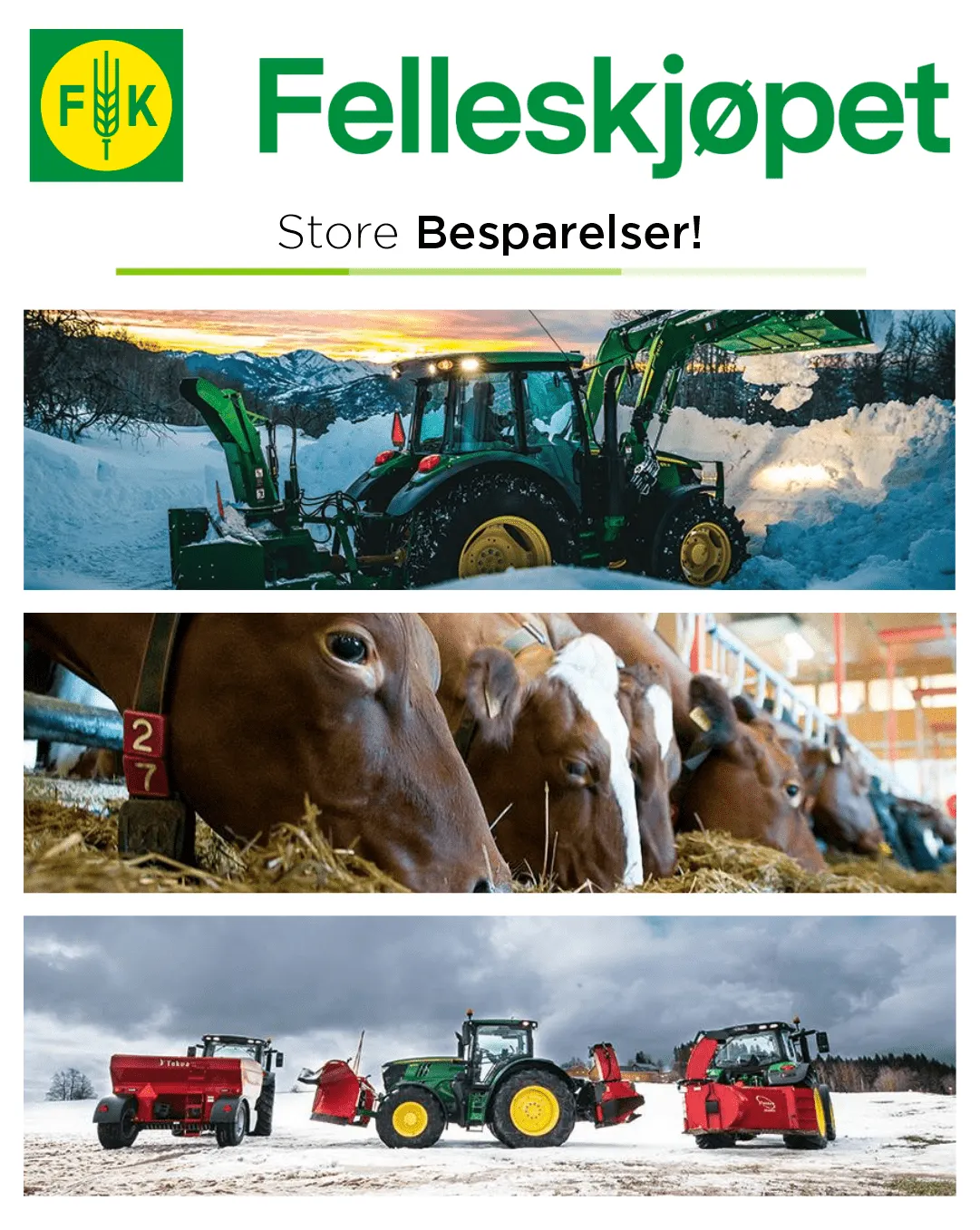 Felleskjøpet Tilbud: Hage fra 13. desember til 28. desember 2025 - kundeavisside 1