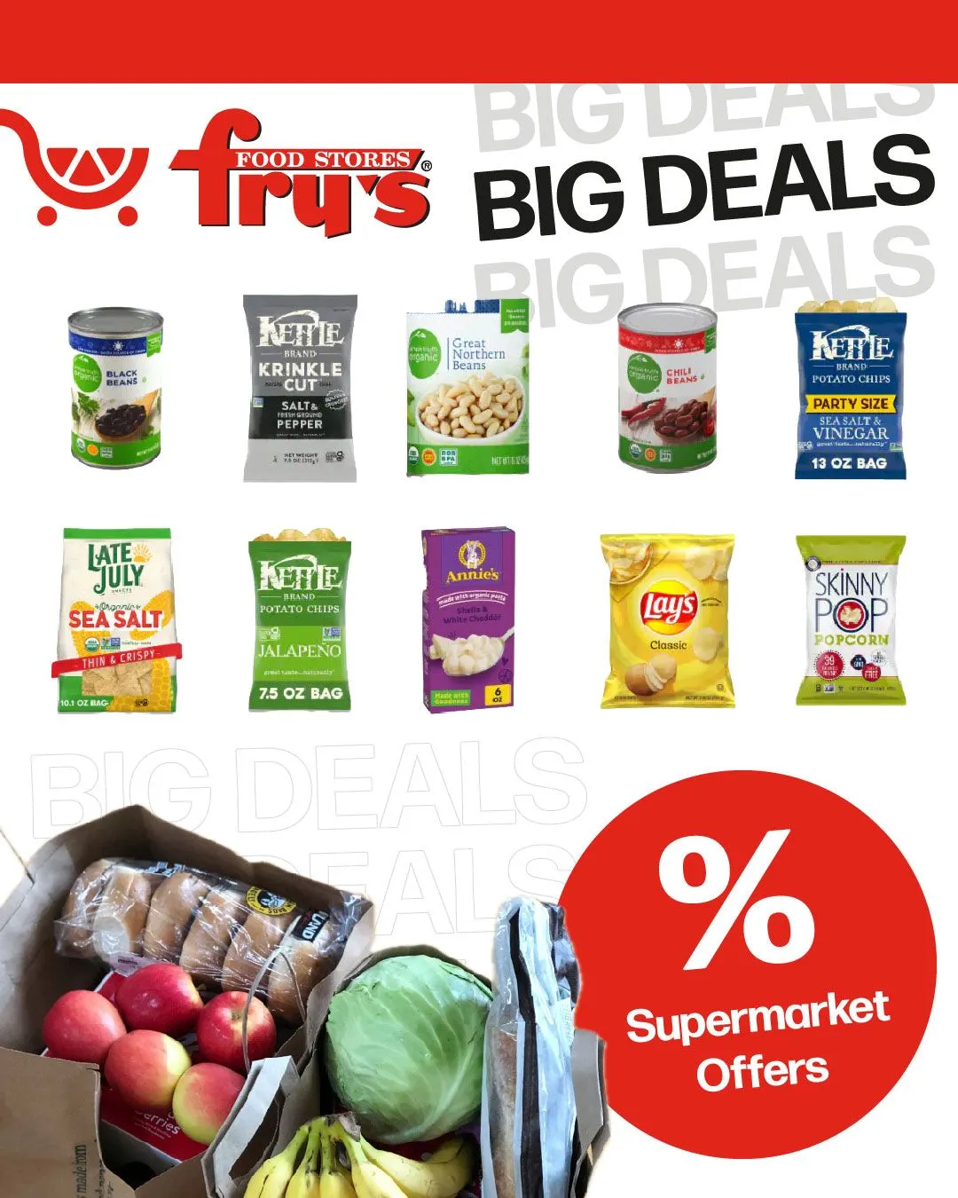 Weekly ad Fry's Food Supermarket Deals from January 6 to January 14 2025 - Page 1