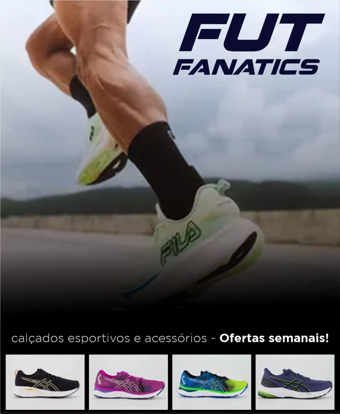 Encarte de Fut Fanatics Ofertas Calçados Esportivos 23 de julho até 28 de julho 2024 - Pagina 