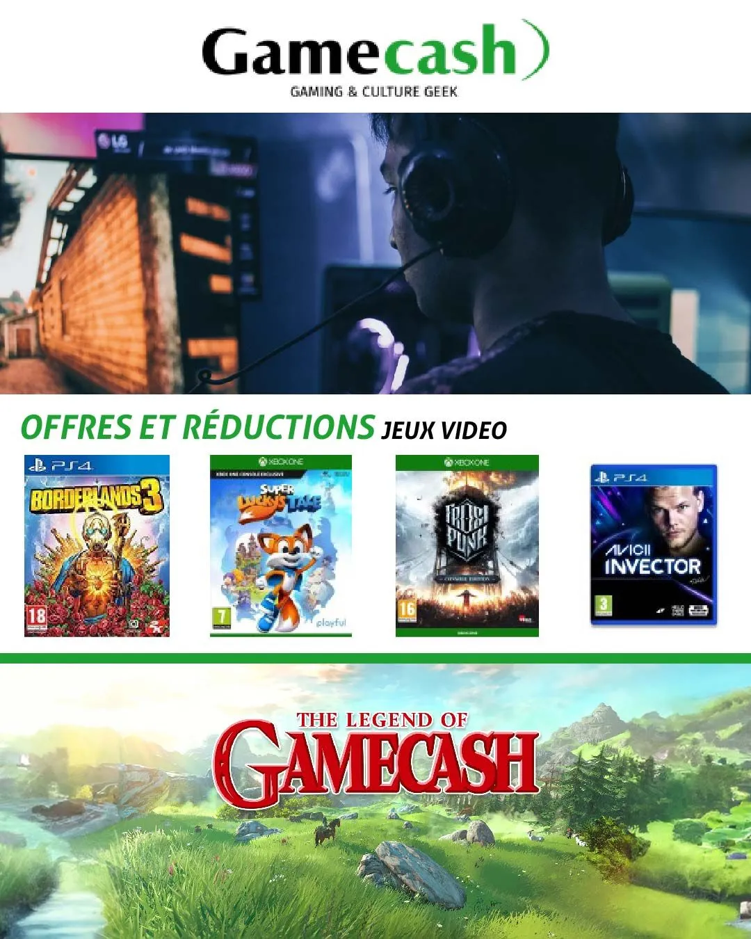 Gamecash offres du 23 octobre au 7 novembre 2025 - Catalogue page 