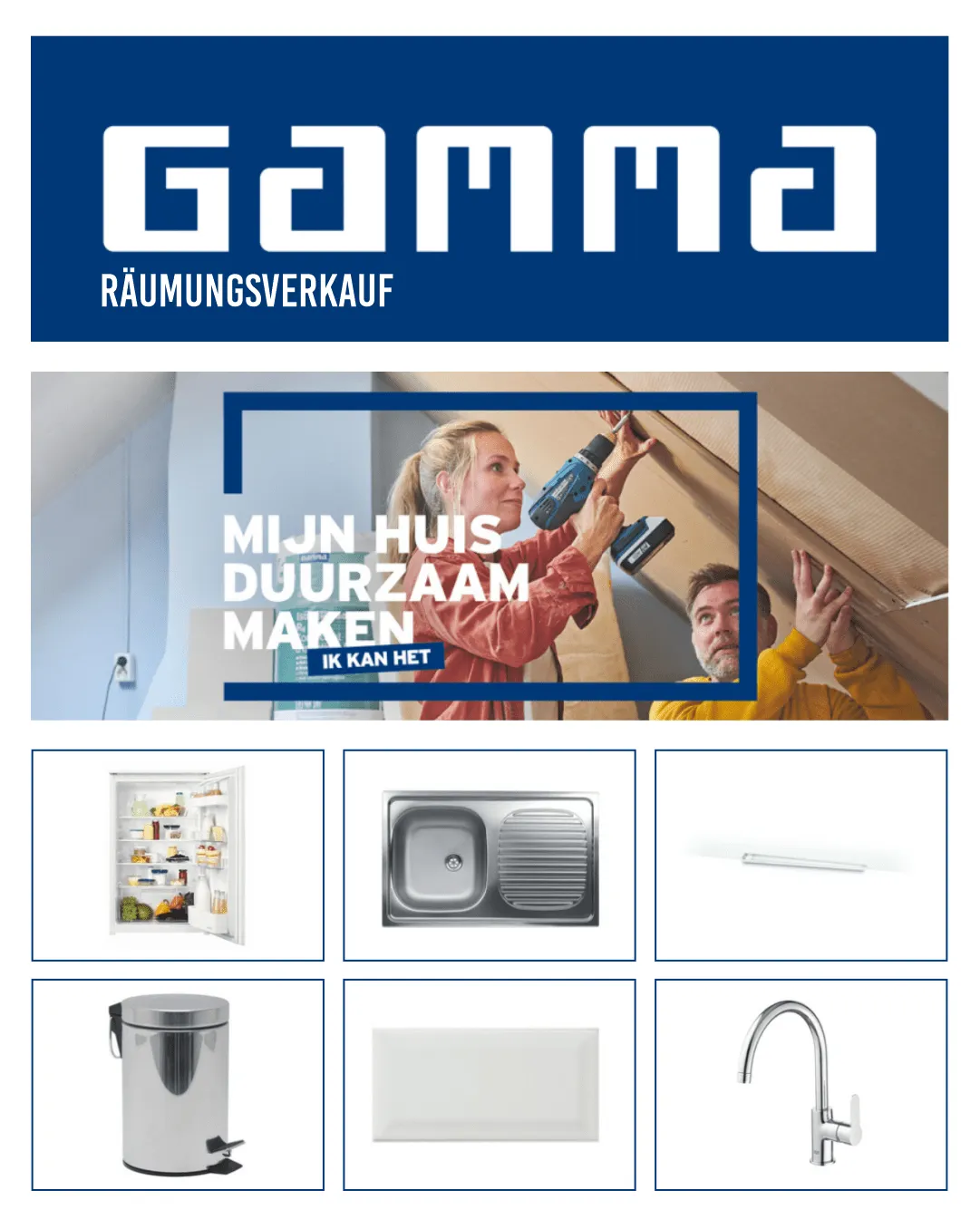 Gamma - Kitchen van 17 april tot 22 april 2024 - folder pagina