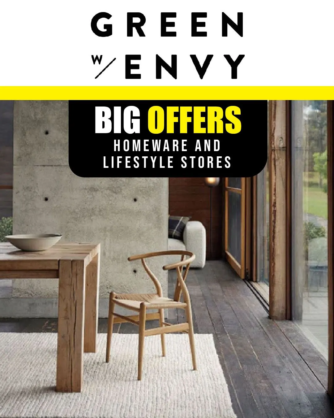 Green with Envy - Home and Furniture from 15 September to 20 September 2023 - Catalogue Page