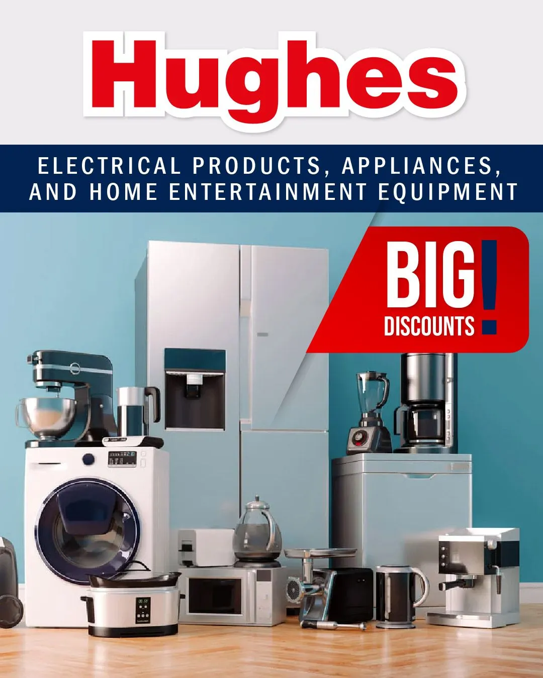 Hughes - Technology, Laundry and Kitchen from 29 April to 4 May 2024 - Catalogue Page 