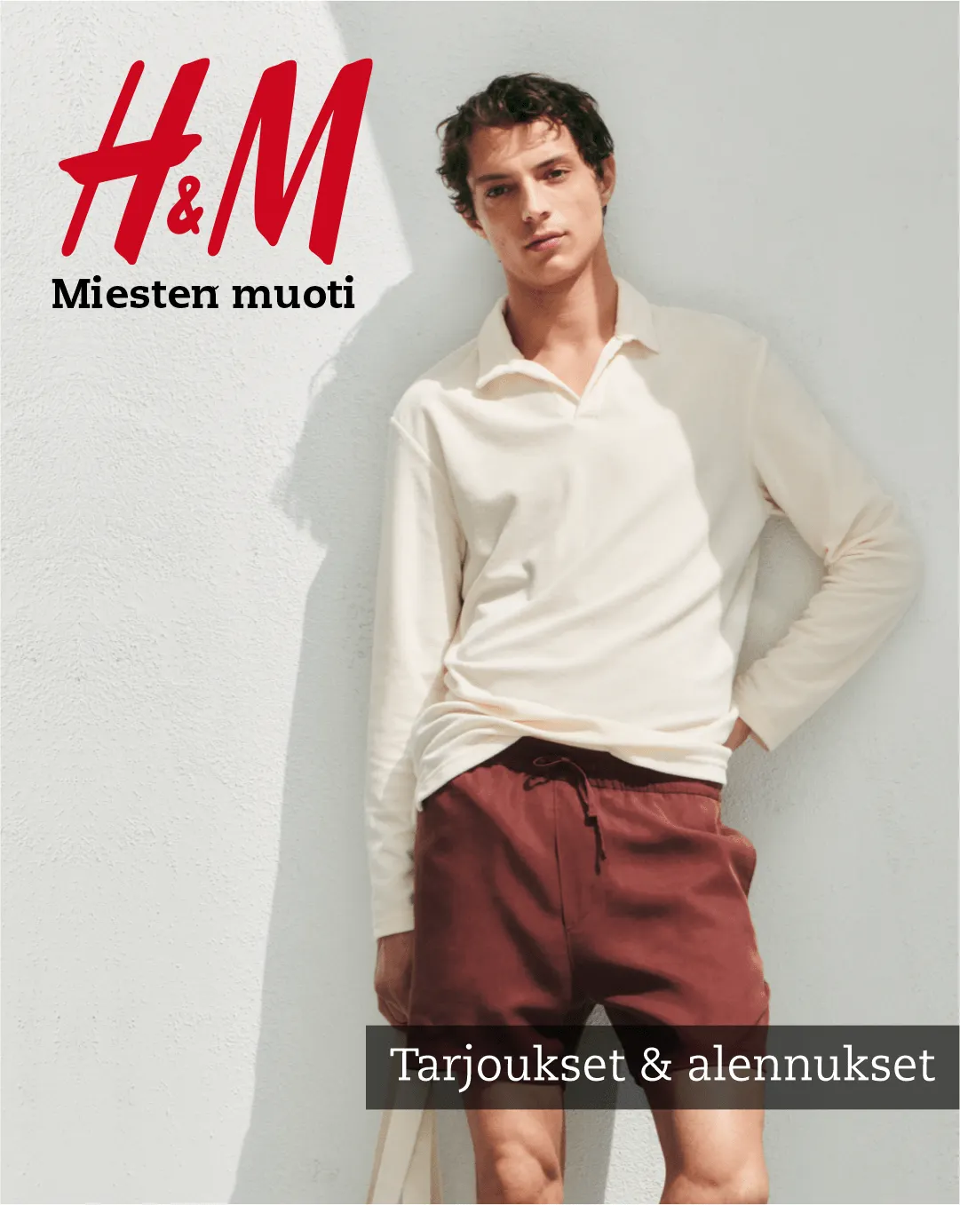 H&M - Miesten muoti voimassa alkaen 22. huhtikuuta - 21. huhtikuuta 2024 - Tarjouslehti sivu 