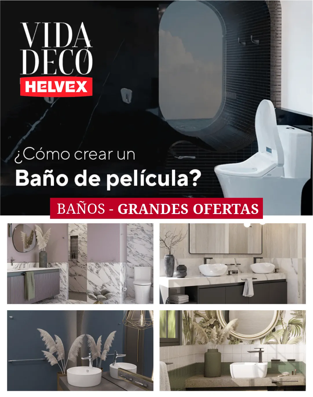 Catálogo de Ofertas en artículos para el baño y la cocina 30 de octubre al 7 de noviembre 2024 - Pagina 1