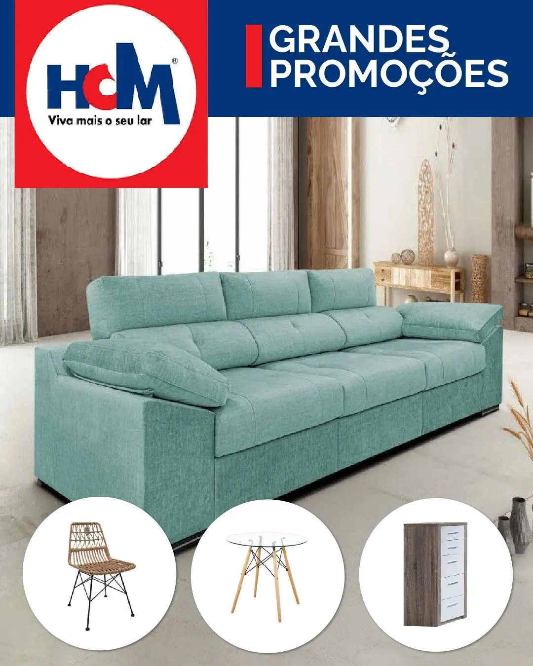 Folheto Hiper Centro do Móvel Promoções Móveis de 24 de junho até 29 de junho 2024 - Pagina 