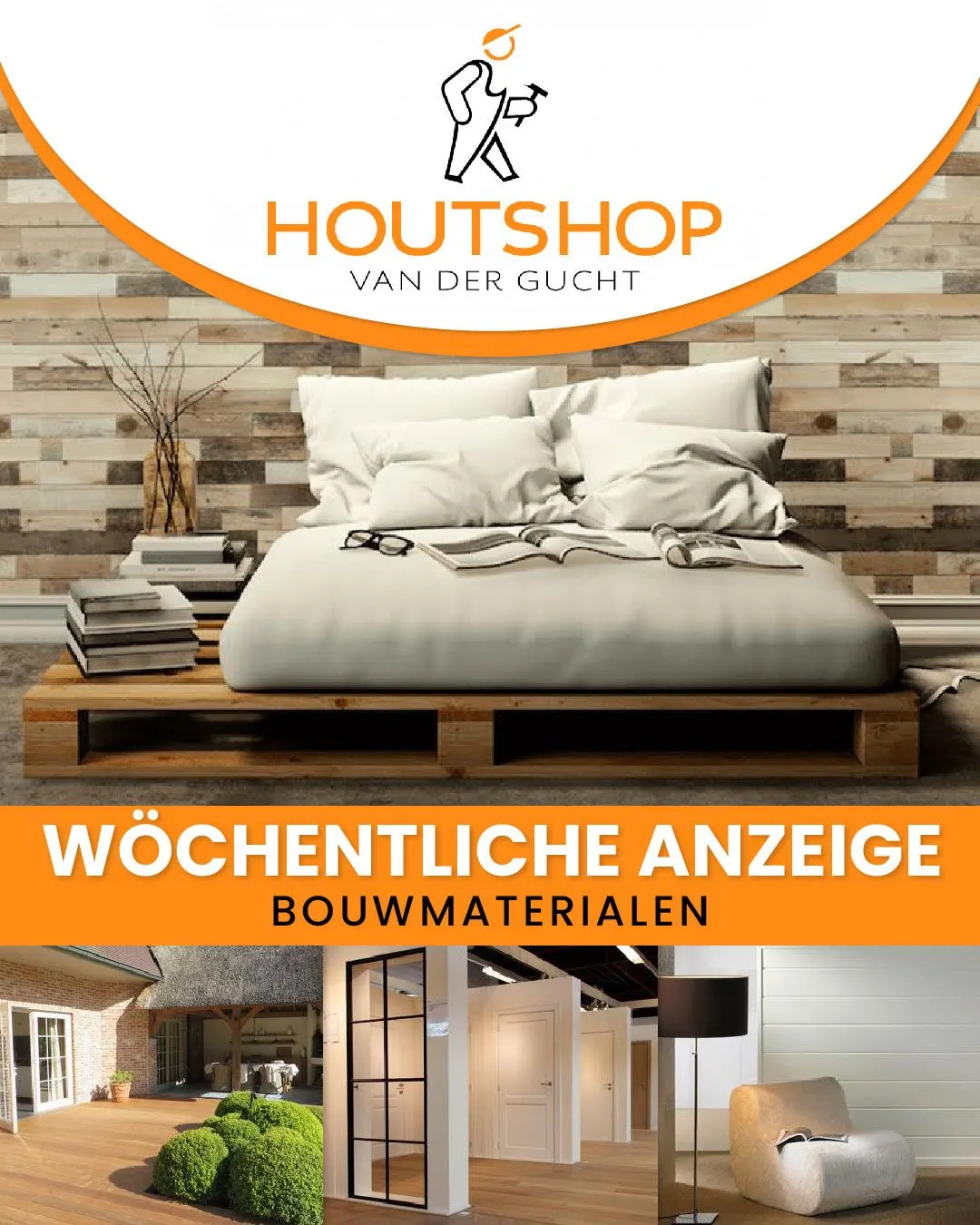 Houtshop promoties van 21 november tot 6 december 2025 - folder pagina 