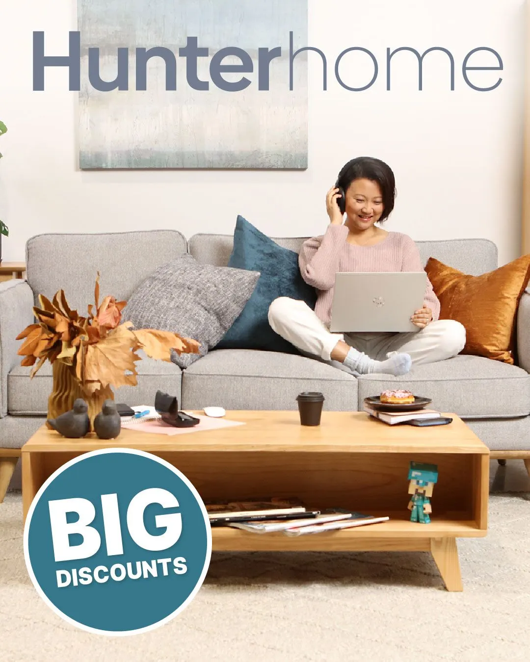 Hunter Furniture Home Furniture Offers - 3 August 8 August 2024