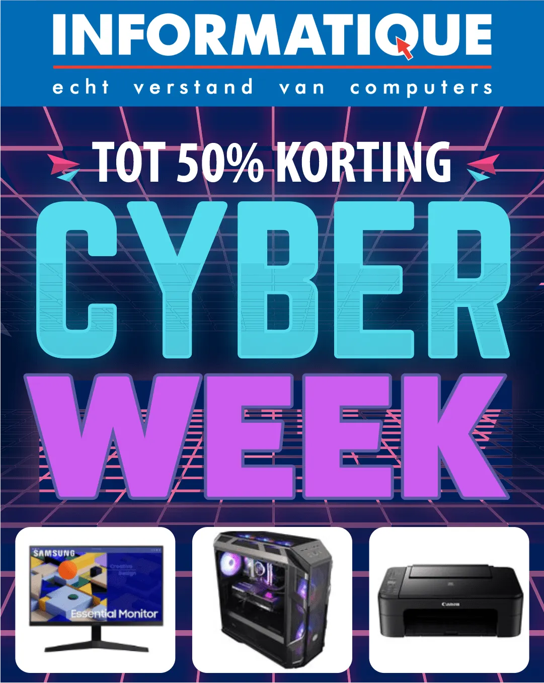 INFORMATIQUE - Elektronica van 26 november tot 1 december 2023 - Folder pagina 1