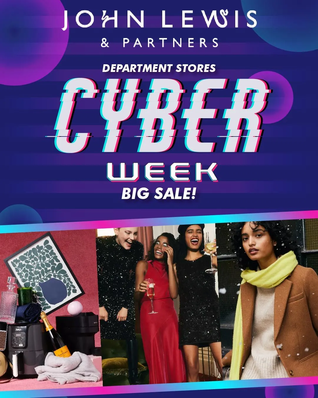 John lewis - Cyber Week Offers from 26 November to 1 December 2023 - Catalogue Page 1