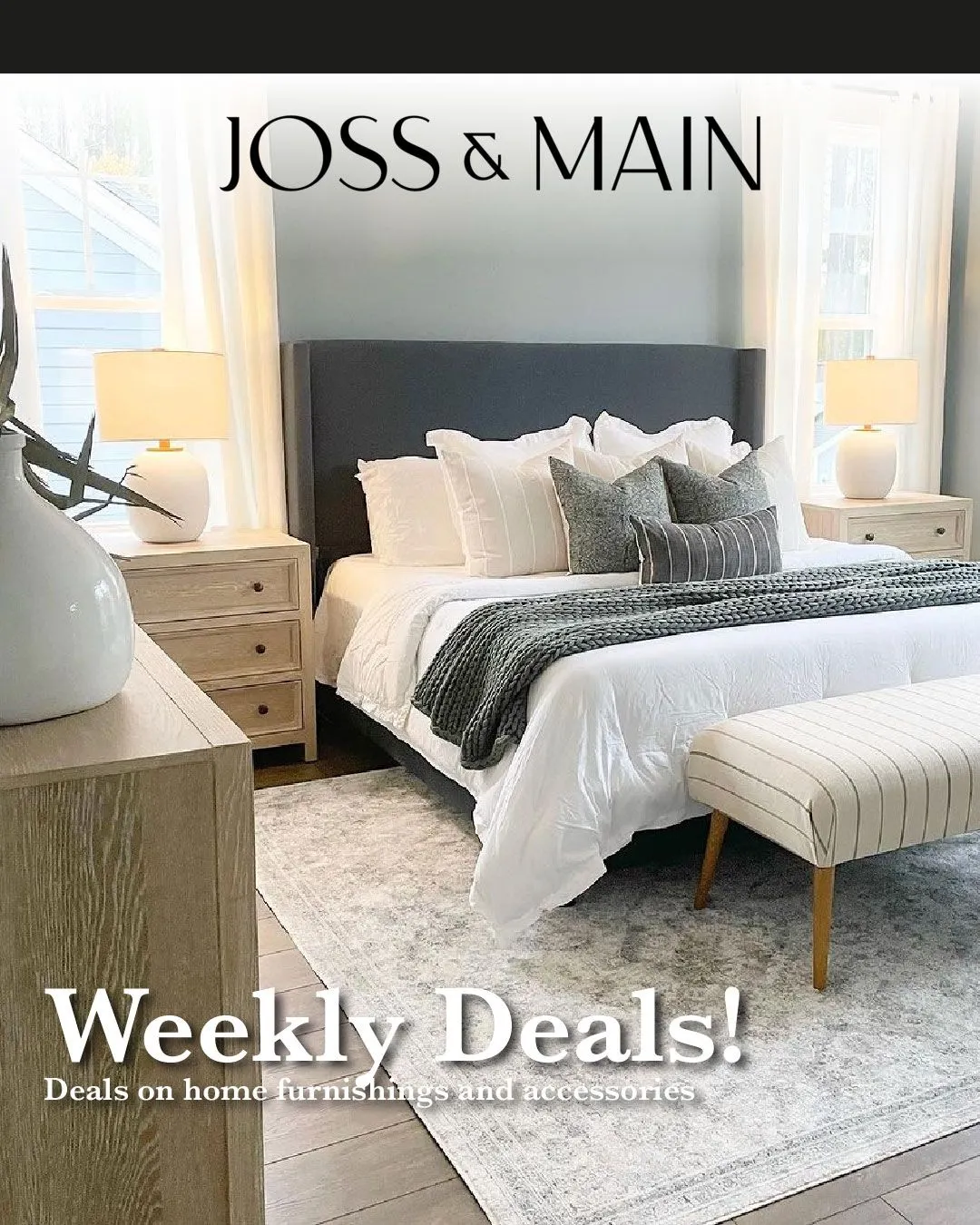 Weekly ad Joss & Main Home Decor Deals from July 19 to August 3 2025 - Page 1