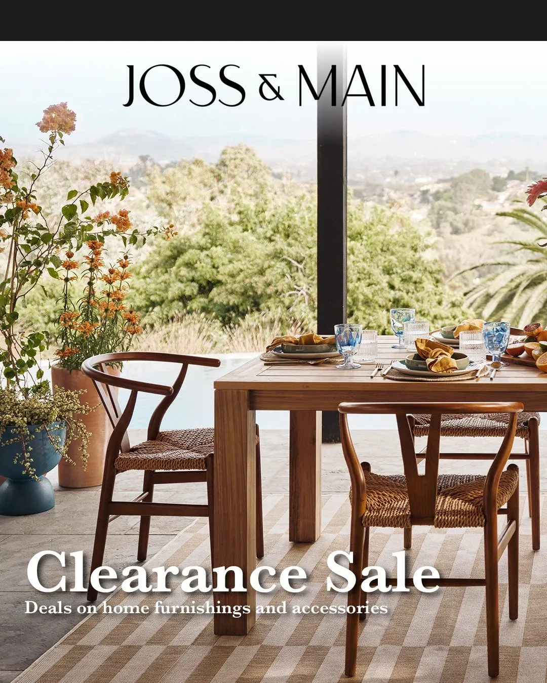 Weekly ad Joss & Main Home Decor Deals from September 3 to September 18 2025 - Page 1